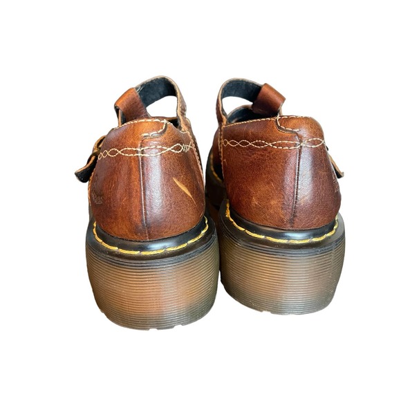 Dr. Martens Brown Leather Mules - Picture 6 of 12